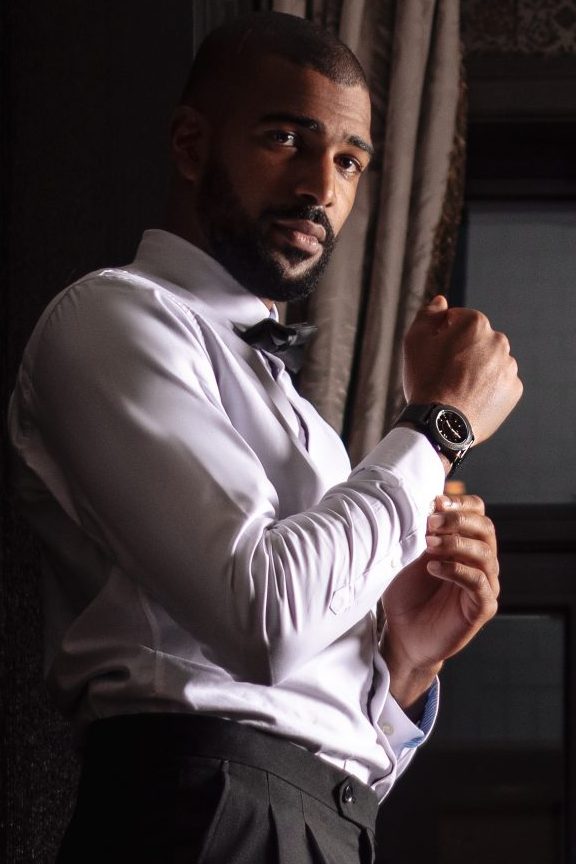 Black watch for him close up